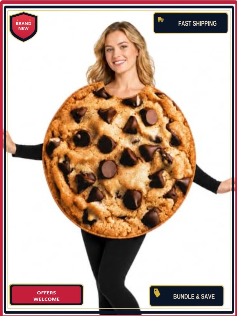 Adult Milk and Cookie Halloween Costume Food Couples Tunic